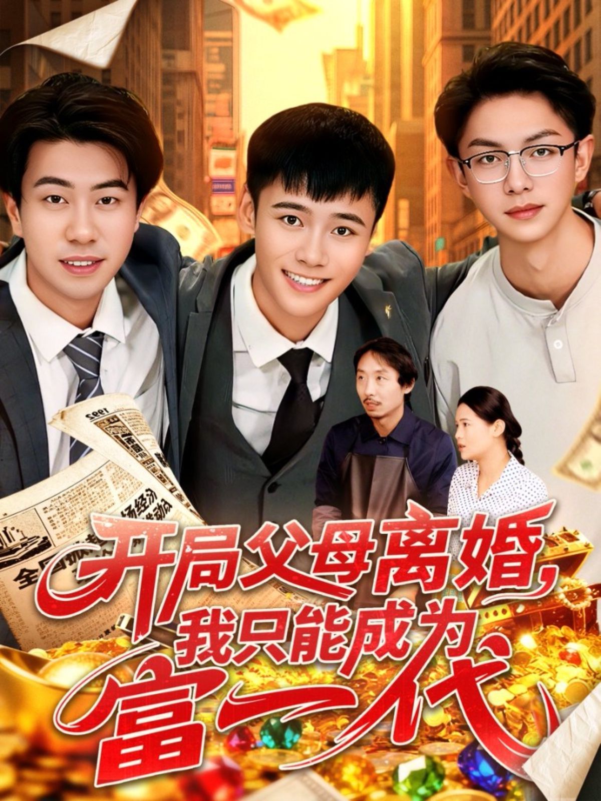 開局父母離婚，我只能成為富一代(全集)